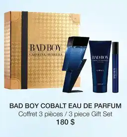 Jean Coutu BAD BOY COBALT EAU DE PARFUM 3 piece Gift Set offer