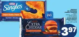 Marché Bonichoix KRAFT SINGLES, VELVEETA, EXTRA SUISSE, EXTRA CHEDDAR SLICED PROCESS CHEESE PRODUCT offer