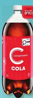 Marché Bonichoix COMPLIMENTS SOFT DRINK offer