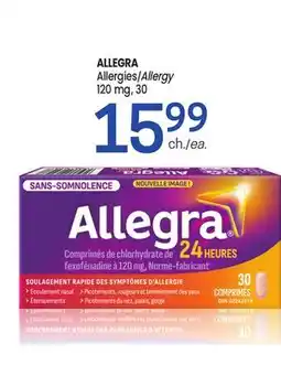 Uniprix ALLEGRA Allergies/Allergy offer