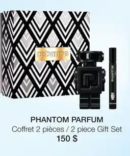Jean Coutu PHANTOM PARFUM 2 piece Gift Set offer