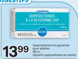 Brunet Personnelle Suppositoires à la glycérine pour adultes offer