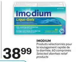 Brunet IMODIUM Produits sélectionnés pour le soulagement rapide de la diarrhée offer