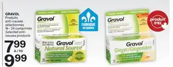 Brunet GRAVOL Produits anti-nausée sélectionnés offer