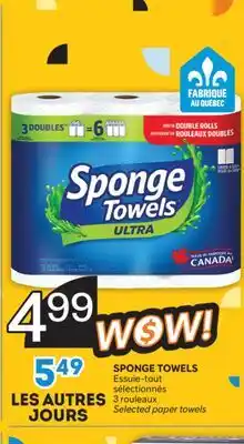 Brunet SPONGE TOWELS Essuie-tout sélectionnés offer