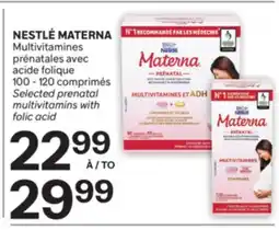 Brunet NESTLÉ MATERNA Multivitamines prénatales avec acide folique offer
