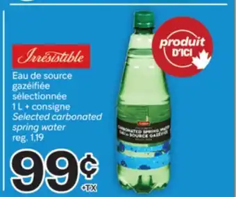 Brunet IRRÉSISTIBLE Eau de source gazéifiée sélectionnée offer
