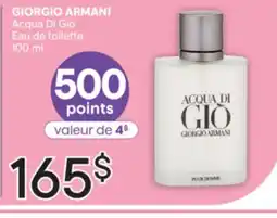 Brunet GIORGIO ARMANI Eau de toilette offer