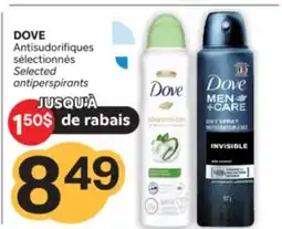 Brunet DOVE Antisudorifiques sélectionnés offer