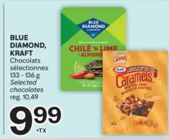 Brunet BLUE DIAMOND, KRAFT Chocolats sélectionnés offer