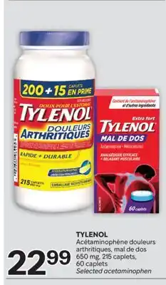 Brunet TYLENOL Acétaminophène douleurs arthritiques, mal de dos offer