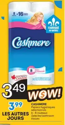 Brunet CASHMERE Papiers hygiéniques sélectionnés offer