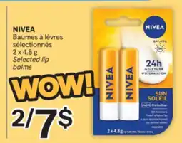 Brunet NIVEA Baumes à lèvres sélectionnés offer