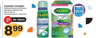 Brunet POLIDENT, POLIGRIP Nettoyants pour prothèses dentaires sélectionnés offer