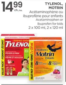Proxim TYLENOL, MOTRIN Acetaminophen or ibuprofen for kids offer