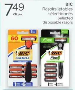 Proxim BIC Selected disposable razors offer