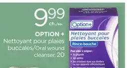 Proxim OPTION+ Oral wound cleanser offer