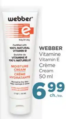 Proxim WEBBER Vitamine Vitamin E Cream offer
