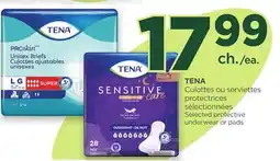 Proxim TENA Selected protective underwear or pads offer