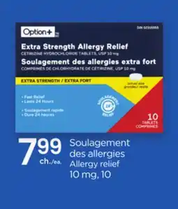 Proxim OPTION+ Allergy relief offer