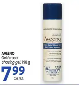 Uniprix AVEENO Gel à raser/ Shaving gel offer