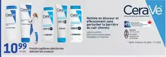 Uniprix CERAVE Produits capillaires sélectionnés/Selected hair products offer