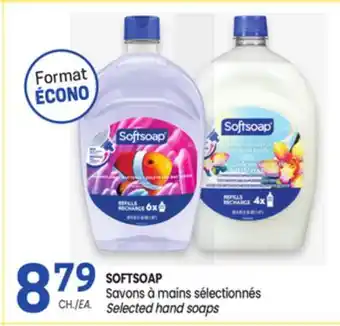 Uniprix SOFTSOAP Savons à mains sélectionnés / Selected hand soaps offer