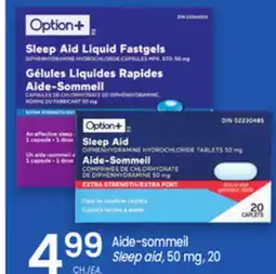 Uniprix Option+ Aide-sommeil / Sleep aid offer