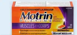 Uniprix MOTRIN PLATINE Ibuprofène/Ibuprofen, Muscles et corps/Muscle & Body offer