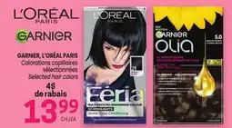 Uniprix GARNIER, L'ORÉAL PARIS Colorations capillaires sélectionnées/Selected hair colors offer