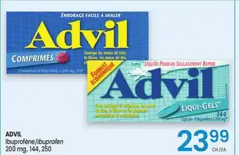 Uniprix ADVIL Ibuprofène/Ibuprofen offer