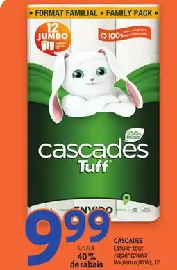 Uniprix CASCADES Essuie-tout / Paper towels offer