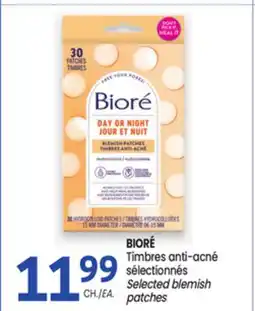 Uniprix BIORÉ Timbres anti-acné sélectionnés/Selected blemish patches offer