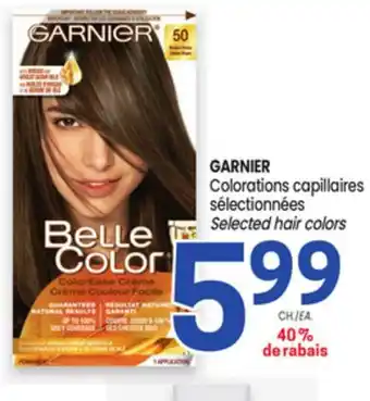 Uniprix GARNIER Colorations capillaires sélectionnées/Selected hair colors offer