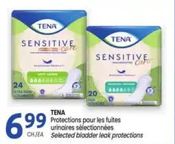 Uniprix TENA Protections pour les fuites urinaires sélectionnées/Selected bladder leak protections offer