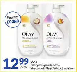 Uniprix OLAY Nettoyants pour le corps sélectionnés/Selected body washes offer