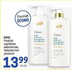 Uniprix DOVE Produits capillaires sélectionnés/Selected hair products offer