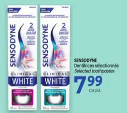 Uniprix SENSODYNE Dentifrices sélectionnés /Selected toothpastes offer