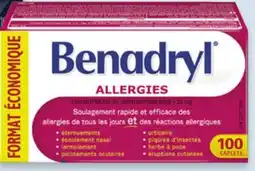 Uniprix BENADRYL Allergies/Allergy offer