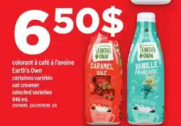 Maxi COLORANT À CAFÉ À L'AVOINE EARTH'S OWN | OAT CREAMER offer
