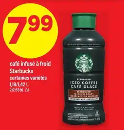 Maxi CAFÉ INFUSÉ À FROID STARBUCKS offer