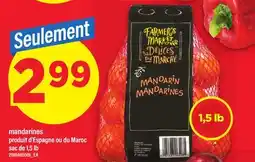 Maxi MANDARINES, sac de 1,5 lb offer