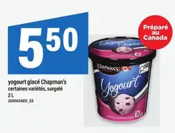 Maxi YOGOURT GLACÉ CHAPMAN'S offer