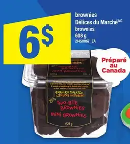 Maxi BROWNIES DÉLICES DU MARCHÉ | BROWNIES offer