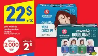 Maxi BIÈRE ARCHIBALD offer