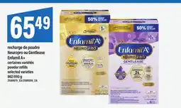 Maxi RECHARGE DE POUDRE NEUROPRO OU GENTLEASE ENFAMIL A+ | POWDER REFILLS, 862/890 g offer