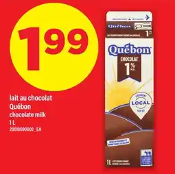 Maxi LAIT AU CHOCOLAT QUÉBON | CHOCOLATE MILK offer