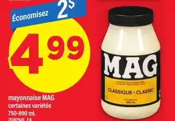 Maxi MAYONNAISE MAG offer
