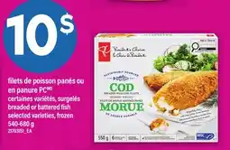 Maxi FILETS DE POISSON PANÉS OU EN PANURE PC | BREADED OR BATTERED FISH offer