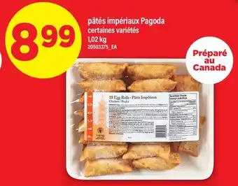 Maxi PÂTÉS IMPÉRIAUX PAGODA offer